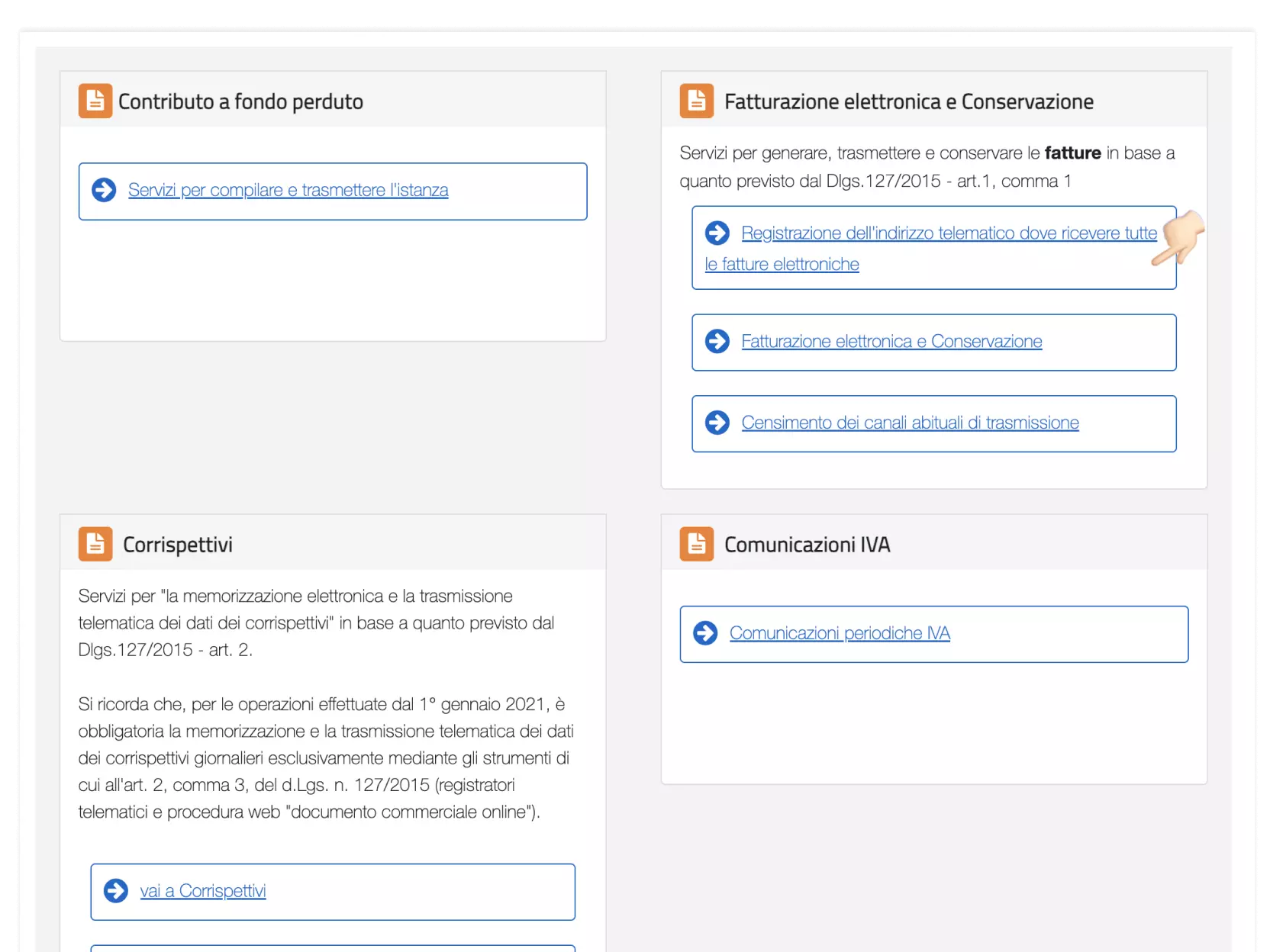 Registrare codice sdi su quickfisco