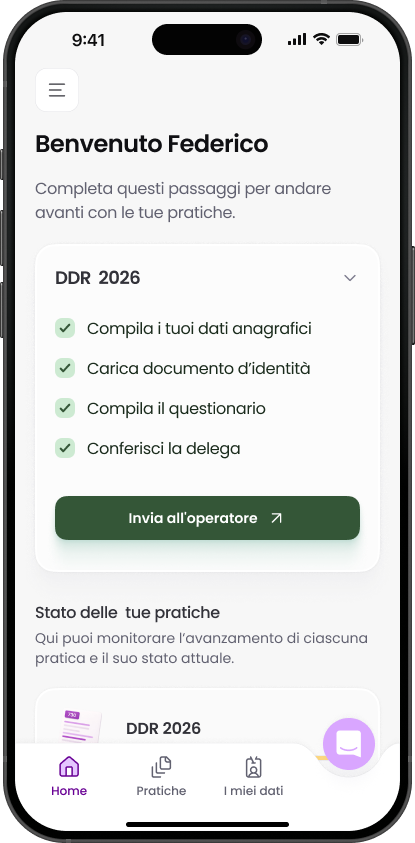 App quickfisco 730 dati inviati