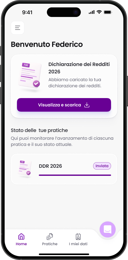App quickfisco 730 online dichiarazione inviata
