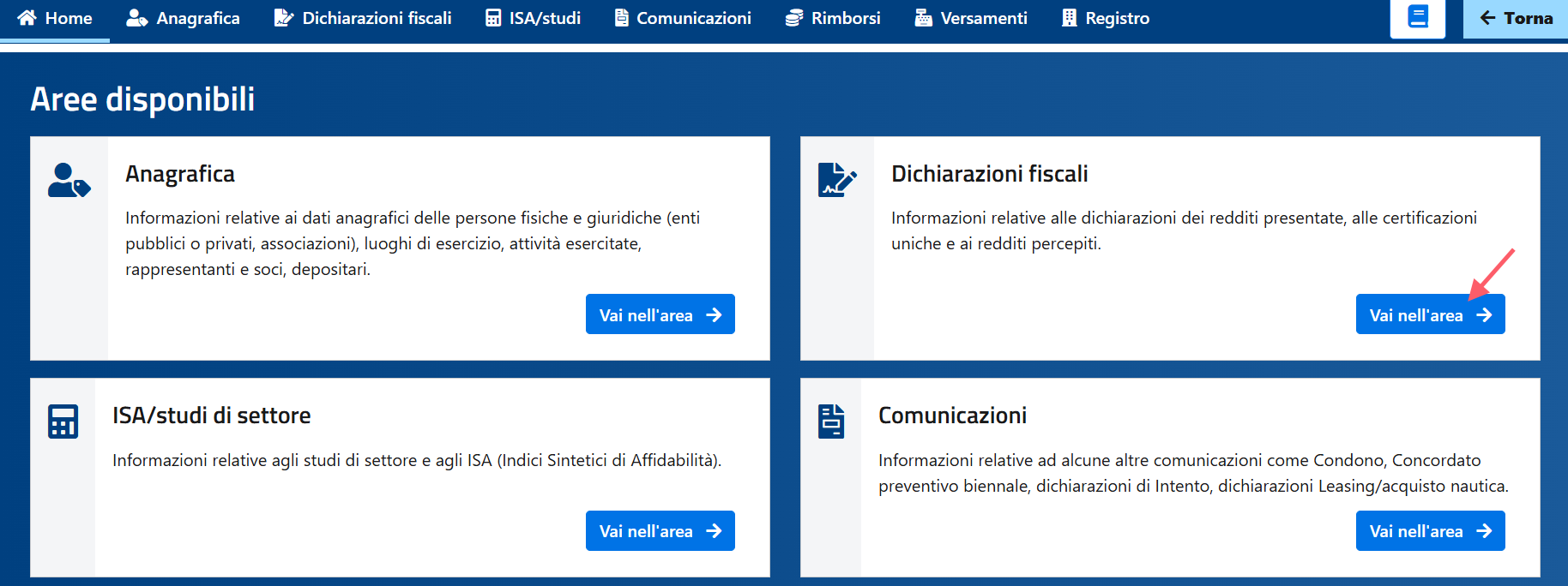 dichiarazioni fiscali